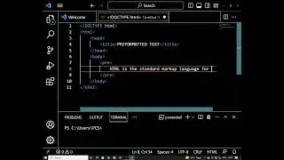 preformatted text in html
