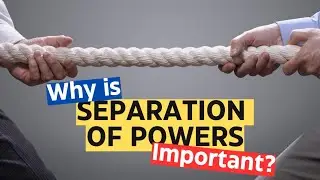 Why is Separation of Powers Important? #separationofpowers #constitutionallaw #SOP