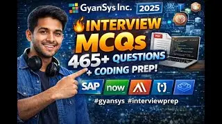 GyanSys Company Interview Questions🔥💻AP, Ariba, Hybris, Commerce Cloud, IBP, AMS 🧠