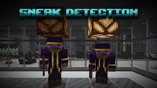 Detect Sneaking with Commands! (Minecraft Bedrock Tutorial)