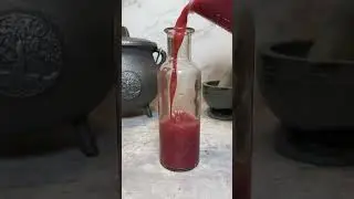 Making my Essence of Insanity decorative potion!  #potions #apothecary #potioncraft #harrypotter