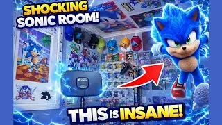 Sonic Fan Room Tour - Workstation, Pops & Collection