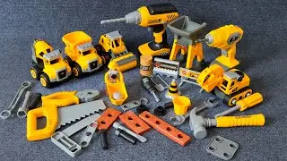 29 Minute Satisfying Unboxing Building Engineering Power Tools Toy Playset ASMR | Toy Review