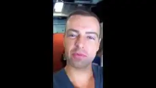 Joey Lawrence backstage at Live! with Kelly