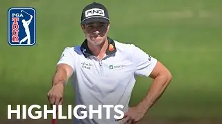 Viktor Hovland shoots 5-under 65 | Round 2 | Charles Schwab | 2022