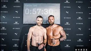 Hyrox Berlin, Tempelhof 2024 | Men’s Doubles | Sub 60