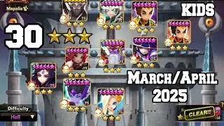 TOA Hell 30 Star Clear March/April 2025 Summoners War (Kids)