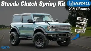 A Must Have Mod for Your Manual 2021+ Bronco! | Steeda Clutch Spring Kit