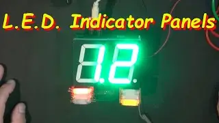 Building the LED Light Bar Indicator Panels. Boat Speedo 12