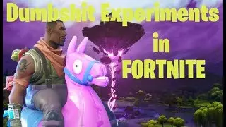 Loot Lake Island Is Floating Away?! The Vortex Is Uncovered! - Dumbshit Experiments in Fortnite