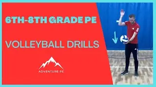 6th-8th Grade PE Volleyball Drills