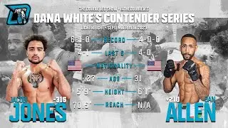 Jacobi Jones vs. Daniel James Allen Fight Breakdown DWCS Week 7