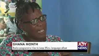 Ghana Month: Radio programme tries to keep Effutu language afloat