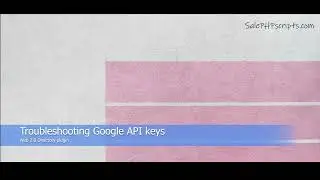 Troubleshooting Google API keys - Web 2.0 Directory plugin for WordPress