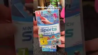 Nintendo switch sport Unboxing part 4