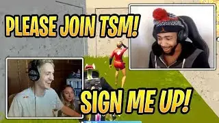 Daequan Asks Ninja to Join the TSM House! - Fortnite Best and Funny Moments