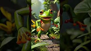 The Hoop-hopping Frog | Ai animation moral stories