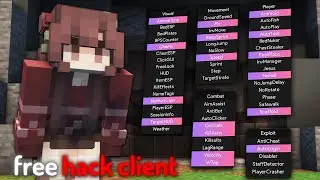This NEW FREE Client Has Epic Bypasses on Hypixel?! | Infinite Scaffold, Kill Aaura, Speed...