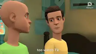 Caillou Fakes Sick to Skip School/Grounded/Punishment Day