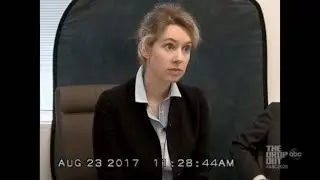 Elizabeth Holmes Day 3⧸3 FULL Deposition 2017