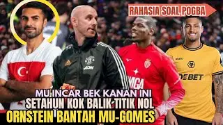 Striker MU Versi Mount🔴MU Incar Bek Kanan Ini🔥Setahun=Kembali Ke Nol😱😡Scholes & Butt Soal Pogba🤣