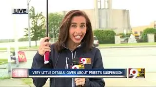 'Very little details' about priest's suspension