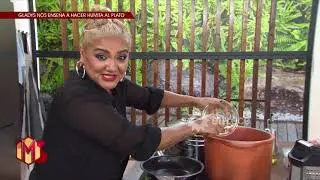 Aprendé con La Bomba a cocinar humita tucumana en plato
