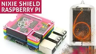 Nixie Tube SHIELD -  HAT for Raspberry Pi