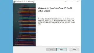 Установка  chessbase15 на компьютер с Windows 7,8,10.