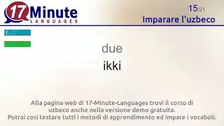 Imparare l'uzbeco (Parte 2)