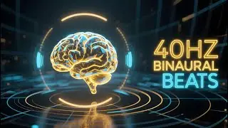 40Hz Brainwave Audio for ADHD and Study Focus | Binaural Beats to Sharpen Mental Performance