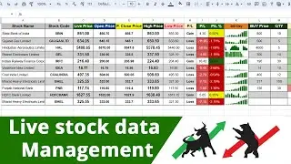 How to track Share Price Profit and loss in google sheets #sharemarket