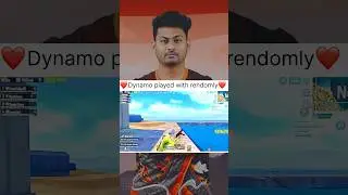Dynamo played rendomly🥹 #bgmi #vairalshort #shortvideo #pubg #shorts #dynamogaming #youtubeshorts