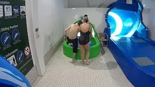 Olympic Run Water Slide at Alpamare Scarborough