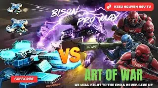 Art of war 3 Best Battle 3vs3 BISON PRO MAX RESISTANCE