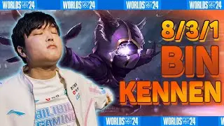 BLG BIN KENNEN SHOWS HOW TO BEAT AURORA TOP | Euw Challenger | Worlds 2024