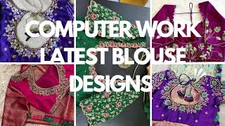 200+ computer work latest beautiful blouse designs||#blouse #latest #trending #viral #blousedesign 