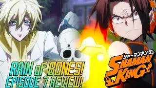 BONEYARD NECROMANCER! - Shaman King (2021) Episode 7 Review | Gamerturk's Onsen