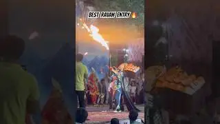 Best Ravan Entry🔥 #ravan #ramleela #jaishreeram #ramayan #ram #hanuman #trending #shorts #viral #yt