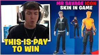 CLIX в шоке отреагировал на культовый облик МИСТЕРА СЭВИДЖА в игре! (Моменты Fortnite)