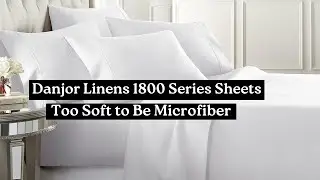 Danjor Linens 1800 Series Sheets Review 🛏️ | Too Soft to Be Microfiber