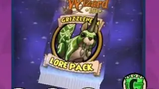 Wizard101 Grizzleheim Lore Pack opening