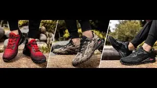 Men'S Fashion Sneakers Lightweight Breathable Walking Shoes, Non Slip Trail Running Shoes