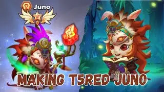 T5red Juno: Building & Testing in PvP and PvE! | Taptap Heroes A.T.S (@flytime88)