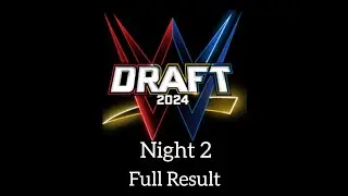 Wwe Draft 2024 Night 2 Result Part Two