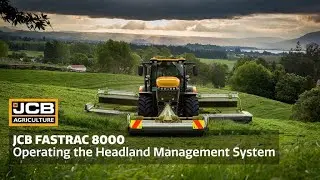JCB Fastrac 8000 - How to Operate the Headland Management System | JCBAgriculture New Zealand
