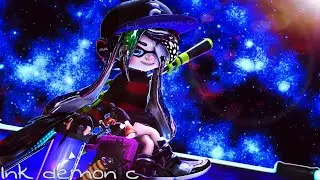 Demon in Space Poster Timelapse [Splatoon SFM]