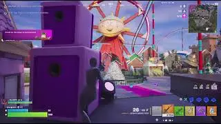 Fortnite live event with clark