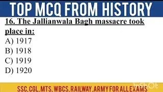 Top 30 questions From History । All previous Year Questions 