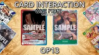 [One Piece TCG] OP13 Card Interaction Ace and Shanks